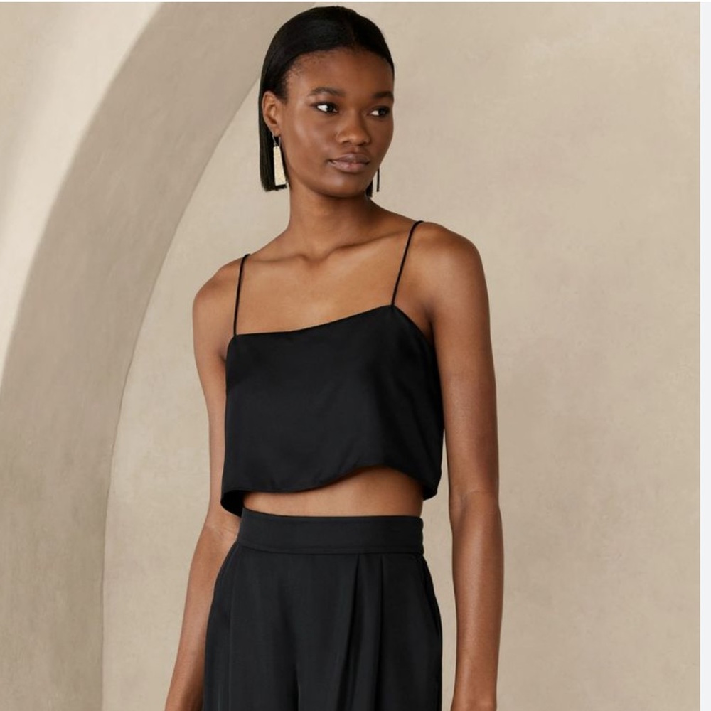 Banana republic 100% silk tank top